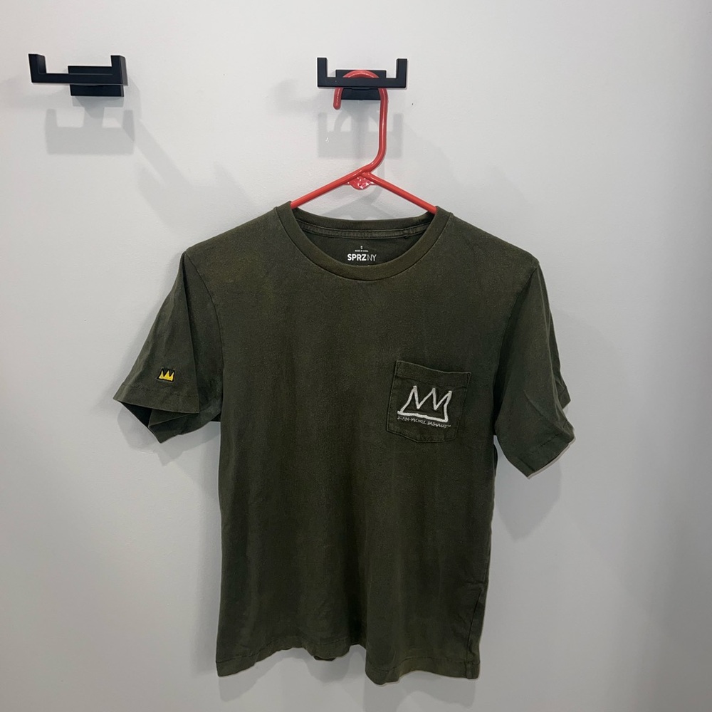 Jean Michel Basquiat × Streetwear × Uniqlo Single Pocket T Small